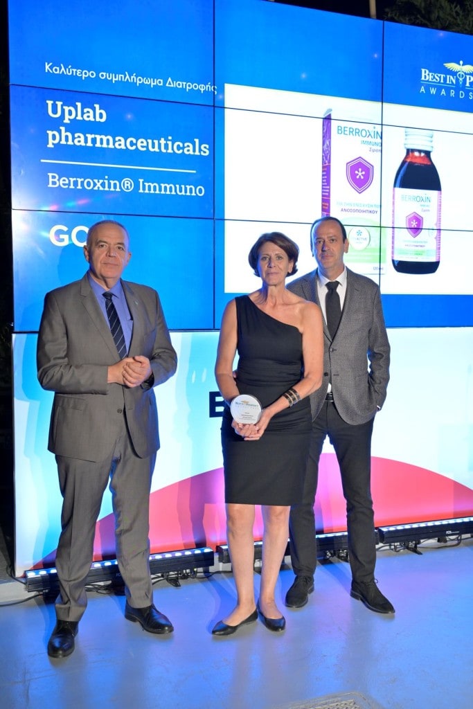 Berroxin® Immuno: χρυσό βραβείο στα Best In Pharmacy awards 2022